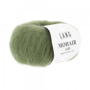 Lang Yarns Mohair Luxe - Pelote de 25 gr - Coloris 0097 Olive Clair