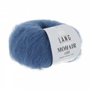 Lang Yarns Mohair Luxe - Pelote de 25 gr - Coloris 0106 Bleu