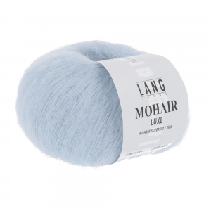 Lang Yarns Mohair Luxe - Pelote de 25 gr - Coloris 0120 Bleu Ciel