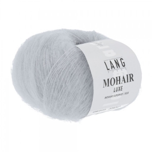 Lang Yarns Mohair Luxe - Pelote de 25 gr - Coloris 0123 Gris Clair