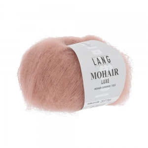 Lang Yarns Mohair Luxe - Pelote de 25 gr - Coloris 0128 Saumon