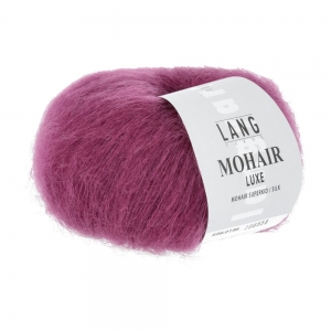 Lang Yarns Mohair Luxe - Pelote de 25 gr - Coloris 0146 Cyclamen