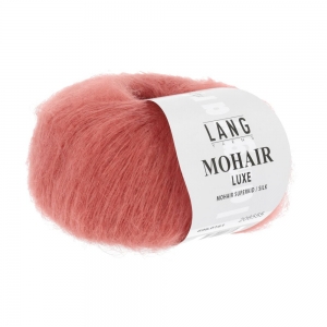 Lang Yarns Mohair Luxe - Pelote de 25 gr - Coloris 0161 Rouge Clair