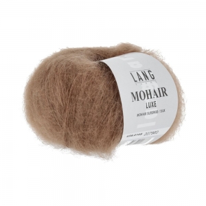 Lang Yarns Mohair Luxe - Pelote de 25 gr - Coloris 0168 Cognac