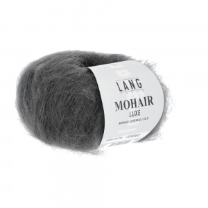 Lang Yarns Mohair Luxe - Pelote de 25 gr - Coloris 0170 Asphalte