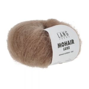 Lang Yarns Mohair Luxe - Pelote de 25 gr - Coloris 0187 Bois