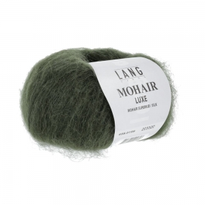 Lang Yarns Mohair Luxe - Pelote de 25 gr - Coloris 0199 Olive Foncé