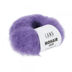 Lang Yarns Mohair Luxe - Pelote de 25 gr - Coloris 0446 Améthyste