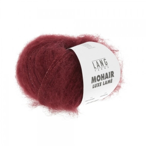 Lang Yarns Mohair Luxe Lamé - Pelote de 25 gr - Coloris 0166 Argent - Baie