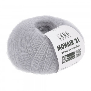 Lang Yarns Mohair 21 - Pelote de 25 gr - Coloris 0023 Argent