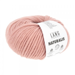 Lang Yarns Naturalis - Pelote de 50 gr - Coloris 0028 Pêche Rose