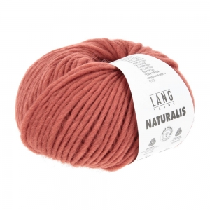 Lang Yarns Naturalis - Pelote de 50 gr - Coloris 0060 Rouge