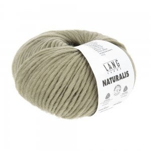 Lang Yarns Naturalis - Pelote de 50 gr - Coloris 0097 Olive