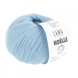 Lang Yarns Noëlle - Pelote de 25 gr - Coloris 0021 Bleu Clair