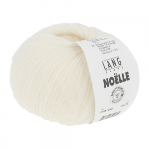 Lang Yarns Noëlle - Pelote de 25 gr - Coloris 0094 Offwhite