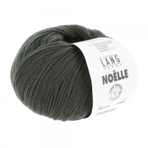 Lang Yarns Noëlle - Pelote de 25 gr - Coloris 0198 Olive Foncé