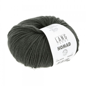 Lang Yarns Nomad - Pelote de 25 gr - Coloris 0018 Vert Foncé