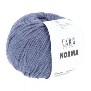 Lang Yarns Norma - Pelote de 50 gr - Coloris 0034 Jeans Foncé