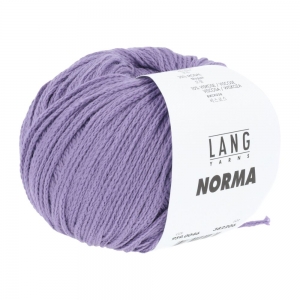 Lang Yarns Norma - Pelote de 50 gr - Coloris 0046 Violet Moyen