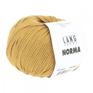 Lang Yarns Norma - Pelote de 50 gr - Coloris 0050 Ocre