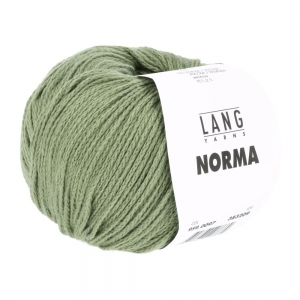 Lang Yarns Norma - Pelote de 50 gr - Coloris 0097 Olive