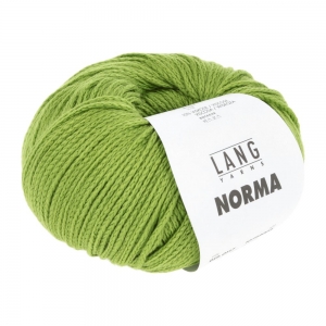 Lang Yarns Norma - Pelote de 50 gr - Coloris 0117 Vert Pré
