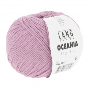 Lang Yarns Oceania - Pelote de 50 gr - Coloris 0045 Mauve