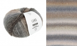 Lang Yarns Orion - Pelote de 100 gr - Coloris 0012 Gris/Beige