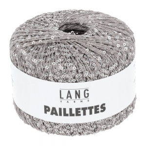 Lang Yarns Paillettes - Pelote de 25 gr - Coloris 0023 Argent