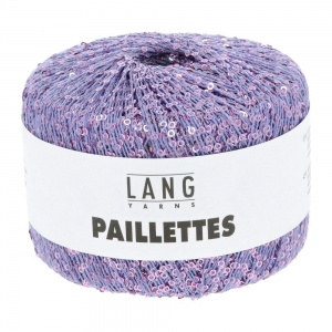 Lang Yarns Paillettes - Pelote de 25 gr - Coloris 0046 Lilas