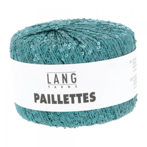 Lang Yarns Paillettes - Pelote de 25 gr - Coloris 0188 Pétrol
