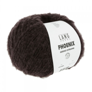 Lang Yarns Phoenix - Pelote de 100 gr - Coloris 0068 Espresso