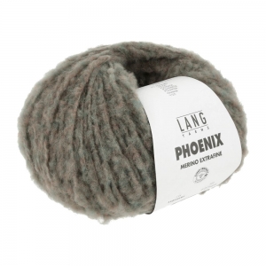 Lang Yarns Phoenix - Pelote de 100 gr - Coloris 0197 Olive Chante Claire