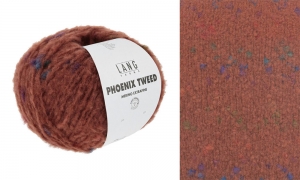 Lang Yarns Phoenix Tweed - Pelote de 100 gr - Coloris 0015 Nougat