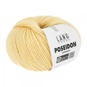 Lang Yarns Poseidon - Pelote de 50 gr - Coloris 0013 Jaune Clair