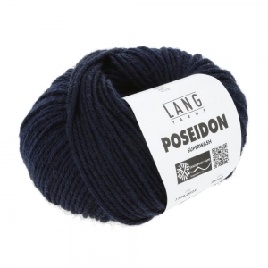 Lang Yarns Poseidon - Pelote de 50 gr - Coloris 0025 Navy