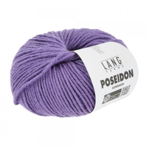 Lang Yarns Poseidon - Pelote de 50 gr - Coloris 0046 Lilas