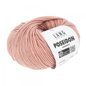 Lang Yarns Poseidon - Pelote de 50 gr - Coloris 0209 Poudre Rose