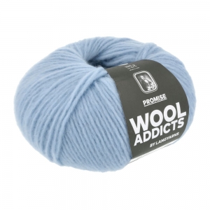 WoolAddicts by Lang Yarns Promise - Pelote de 100 gr - Coloris 0021 Light Blue