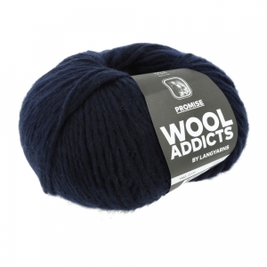 WoolAddicts by Lang Yarns Promise - Pelote de 100 gr - Coloris 0035 Navy