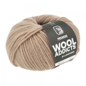 WoolAddicts by Lang Yarns Promise - Pelote de 100 gr - Coloris 0039 Camel
