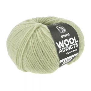 WoolAddicts by Lang Yarns Promise - Pelote de 100 gr - Coloris 0044 Lime