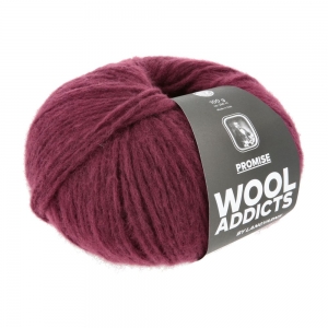WoolAddicts by Lang Yarns Promise - Pelote de 100 gr - Coloris 0062 Wine