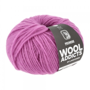 WoolAddicts by Lang Yarns Promise - Pelote de 100 gr - Coloris 0085 Hot Pink