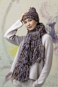 2514-07 Modèle Bonnet en Lang Yarns Lyonel