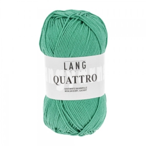 Lang Yarns Quattro - Pelote de 50 gr - Coloris 0017 Vert Pré