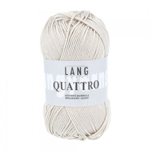 Lang Yarns Quattro - Pelote de 50 gr - Coloris 0026 Beige