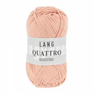 Lang Yarns Quattro - Pelote de 50 gr - Coloris 0027 Melon