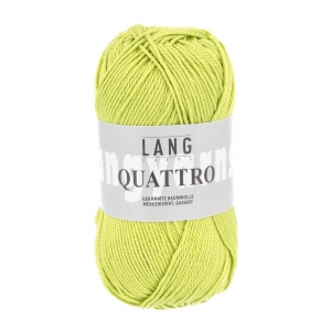 Lang Yarns Quattro - Pelote de 50 gr - Coloris 0044 Lémon