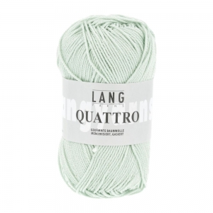 Lang Yarns Quattro - Pelote de 50 gr - Coloris 0058 Sauge Clair